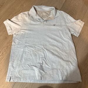 Vineyard Vines Light Gray Polo Shirt